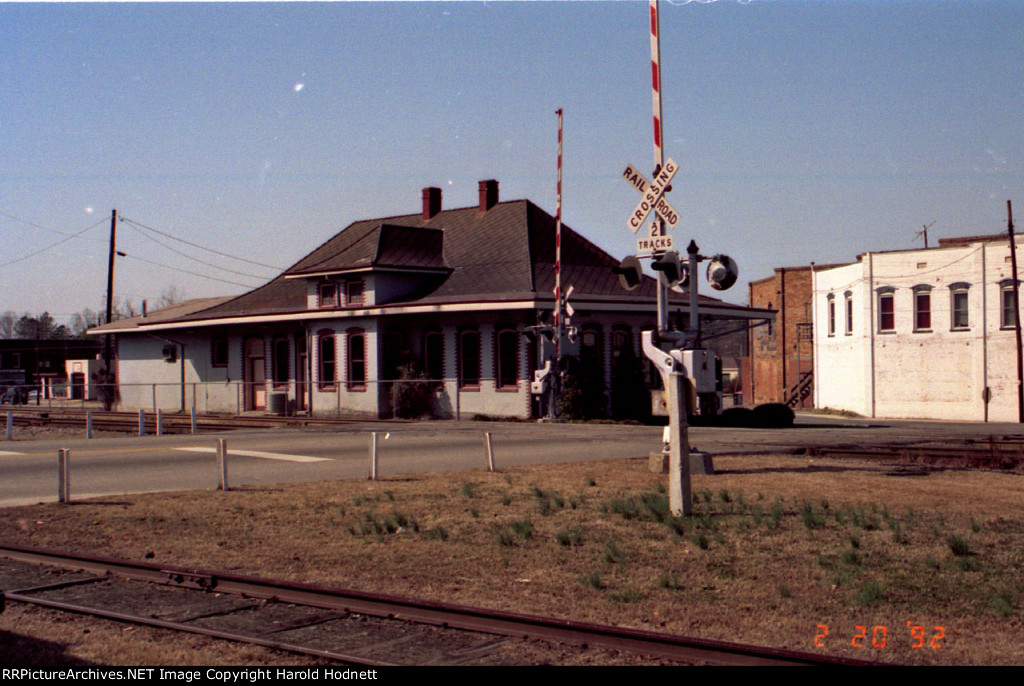 The former Seaboard Air Line station